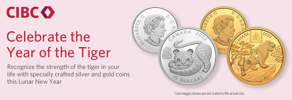 Celebrate the Year of the Tiger. Recognize the strength of the Tiger in your life with specially crafted silver and gold coins this lunar new year.