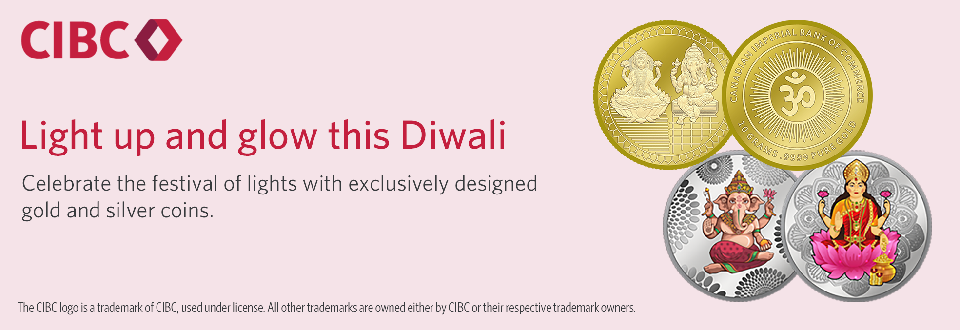 Light up and glow this Diwali. Celebrate the festival of lights with exclusively designed gold and silver coins.