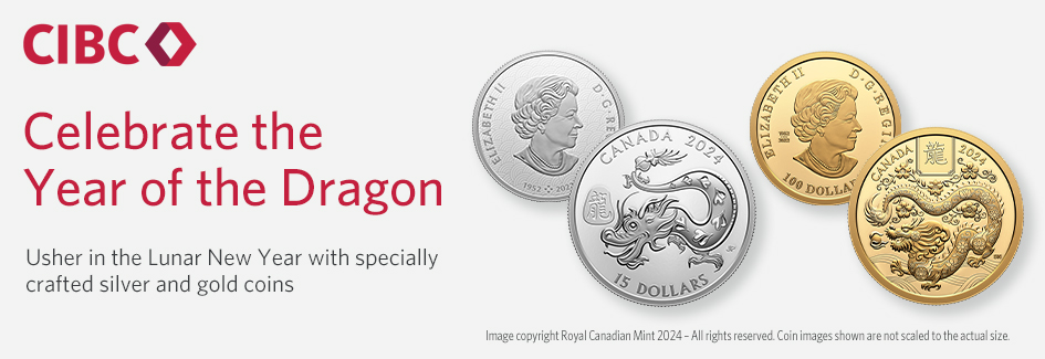 Celebrate the Year of the Dragon. Usher in the Lunar New Year with specially crafted silver and gold coins.